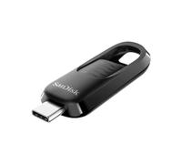 SanDisk SDCZ480-032G-G46 Clé USB 32 Go USB Type-C 3.2 Gen 1, Lecture 200Mo/s, Format Slide, Noir, 9x52x20mm, Compatible Windows/macOS/Android/iOS