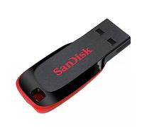 SanDisk Cruzer Blade lecteur USB flash 16 Go USB Type-A 2.0 Noir, Rouge