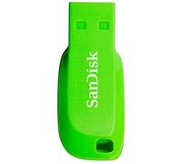 SanDisk Cruzer Blade - Clé USB - 16 Go - USB 2.0 - vert électrique