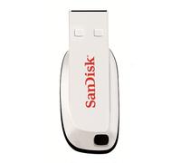 SanDisk SDCZ50C-016G-B35W 16 GB Cruzer Blade USB 2.0 Flash Drive - White ( Stand
