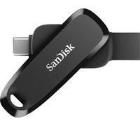 SanDisk SDDDC6-128G-G46, 128 Go, USB type C, 3.2 Gen 1 (3.1 Gen 1), 100 Mo/s, anneau rotatif, noir
