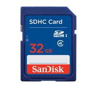 SanDisk SDSDB-032G-B35, 32 Go, SDHC, Bleu
