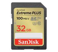 SanDisk Carte SDHC Professional Extreme PLUS 32 Go 100MB/s UHS‑I Pack de 2