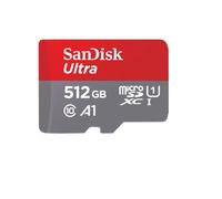 SanDisk SDSQUAC-512G-GN6FA, 512 Go, MicroSDXC, classe 10, UHS-I, 150 Mo/s, anti-magnétique, résistance aux chocs