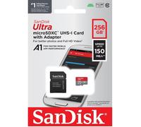 SANDISK SDSQUAC256GGN6MA Carte Mémoire Micro SDXC Ultra Mobile 256GB