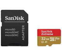 SDSQXAF032GGN6AT - Carte mémoire microSDHC 2 x 32 Go, SanDisk Extreme ActionSC
