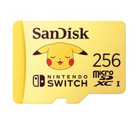 SanDisk Pokémon™ Pikachu MicroSD™ Card - 256GB MicroSD Card - SDSQXAO-256G-GN6ZK