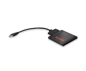 SanDisk SDSSD-UPG-G25 station d'accueil Noir