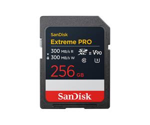 SanDisk - SDXC Extreme Pro 256GB UHS-II 300MB/s V90