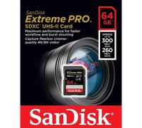 Sandisk SdxC Extreme Pro 64 Go 300 Mo/s UHS-II V90