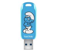 SanDisk Clé USB Brainy Schtroumpf 64 Go USB 3.2 Gen 1 jusqu'à 130 Mo/s Bleu