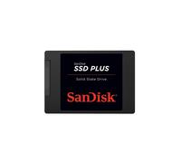 SanDisk SSD Plus 480 Go 2.5" SATA III SLC - Lecture 535 Mo/s, Écriture 445 Mo/s, 6 Gbit/s - SDSSDA-480G-G26 pour PC et ordinateur portable