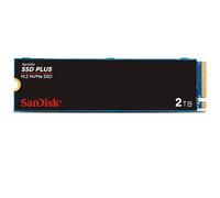 SanDisk SSD Plus M.2 NVMe 2To (M.2 2280, PCIe Gen3 NVMe SSD, des vitesses allant jusqu'à 3,200 Mo/s, WD Dashboard)
