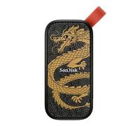 SanDisk SSD Portable 1 to Dragon Edition - Jusqu'à 800 Mo/s USB-C USB 3.2 Gen 2 Mise à Jour du firmware - Lecteur SSD Externe - SDSSDE30-1T00-GD25