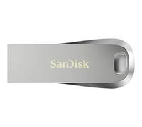 SanDisk 512 Go Ultra Luxe Flash Drive USB 3.2 Gen 1, Clé USB, des vitesses allant jusqu'à 400 Mo/s en lecture, Argent