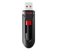 Sandisk UFM 128GB USB Cruzer Glide 3.0 128Go USB 3.0 (3.1 Gen 1) Type A Noir, Rouge Lecteur USB Flash - lecteurs USB Flash (128 Go, USB 3.0 (3.1 Gen 1), Type A, Slide, Noir, Rouge)