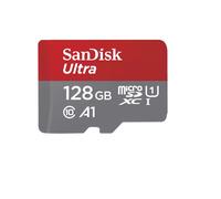 SanDisk Ultra, 128 Go, MicroSDXC, Classe 10, UHS-I, Class 1 (U1), Résistant à un aimant, Résistant aux chocs, Résistant à une température, Imperméable