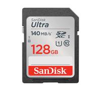 Carte mémoire SD SANDISK XC Ultra Classe 10 (140Mo/s) - 128GB