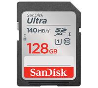 Carte mémoire SD SanDisk Ultra SDHC 128 Go Class 10 UHS-I Noir