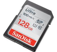 SanDisk Ultra 128GB SDXC Memory Card, Up to 120 MB/s, Class 10, UHS-I, V10