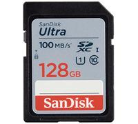 Carte mémoire SanDisk SDSDUNC-128G-GN6IN Ultra SDHC 128 Go Gris Gris G