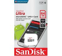 SanDisk ULTRA 16Gb 32Gb 64Gb 128Gb 256Gb MicroSD Carte mémoire TF C10 100MB/s FR