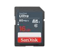 SanDisk Ultra 16GB SDHC Memory Card 80MB/s