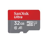 SanDisk Ultra - Carte mémoire flash (adaptateur microSDHC - SD inclus(e)) - 32 Go - A1 / UHS-I U1 / Class10 - microSDHC UHS-I