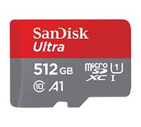 SanDisk Ultra® MicroSDXC™ UHS-I Card with Adapter -512GB MicroSD Card - SDSQUAC-512G-GN6FA