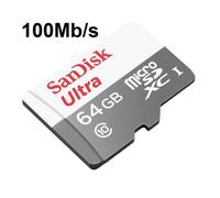 SanDisk Ultra carte mémoire 64Go MICRO SD SDXC 100MB/s Class 10 Micro SD SDXC SDSQUNR-032G