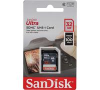 SanDisk Ultra - Carte mémoire flash - 32 Go - UHS Classe 1 / Classe 10 - SDHC UHS-I