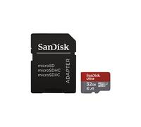 SanDisk Ultra - Carte mémoire flash (adaptateur microSDHC - SD inclus(e)) - 32 Go - A1 / UHS Class 1 / Class10 - microSDHC UHS-I