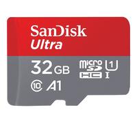 SanDisk Ultra - Carte mémoire flash (adaptateur microSDHC - SD inclus(e)) - 32 Go - A1 / UHS-I U1 / Class10 - microSDHC UHS-I