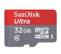 SanDisk Ultra - Carte mémoire flash (adaptateur microSDHC - SD inclus(e)) - 32 Go - Class 10 - microSDHC UHS-I G