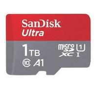 SanDisk Ultra - Carte mémoire flash (adaptateur microSDXC vers SD inclus(e)) - 1 To - A1 / UHS-I U1 / Class10 - microSDXC UHS-I G