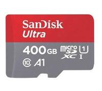 Carte mémoire microSDHC SanDisk Ultra + adaptateur SD, SDSQUA4-400G-GN6MA