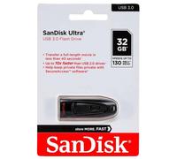 Sandisk Ultra Clé USB Flash Drive USB 3.0 16 Go 32 Go 64 Go 128 Go 256 Go 512 Go
