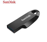 SanDisk Clé USB Ultra Curve – 32 Go USB 3.2 Gen1 100 Mo/s (SDCZ550-032G-G46) Noir