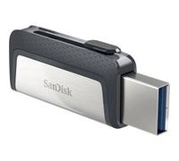 SanDisk SDDDC2-064G-G46 Clé USB 3.1 Type-C à Double Connectique Sandisk Ultra 64 go Argent