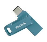SanDisk Ultra Dual Drive Go, 128 Go Flash Drive, Clé USB C (pour Android Smartphone Stockage, Tablettes, Mac et PC, jusqu'à 400 Mo/s, Connecteurs USB Type-C et USB Type-A réversibles) Navagio Bay
