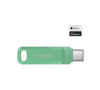 SanDisk Ultra Dual Drive Go 1To USB Type-C & Type-A 3.2 Gen 1, Vitesse 400Mo/s, Pivotant Vert, 12.1x44.4x8.6mm, 6.5g