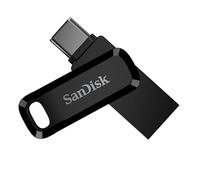 SanDisk Ultra Dual Drive Go, 2 to Flash Drive, Clé USB C (pour Android Smartphone Stockage, Tablettes, Mac et PC, jusqu'à 400 Mo/s, Connecteurs USB Type-C et USB Type-A réversibles) Noir