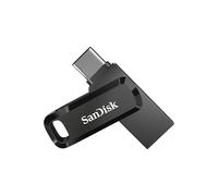 SanDisk Ultra Dual Drive Go 32Go USB Type-A/Type-C 3.2 Gen 1 - 150Mo/s - Pivotant - Noir - Compatible Windows/macOS - SDDDC3-032G-G46