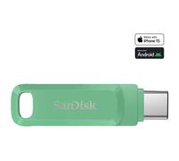 SanDisk Ultra Dual Drive Go - Clé USB - 1 To - USB 3.1 Gen 1 / USB-C - vert absinthe