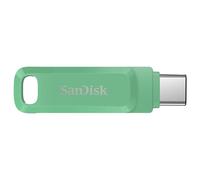 SanDisk Ultra Dual Drive Go, 128 Go Flash Drive, Clé USB C (pour Android Smartphone Stockage, Tablettes, Mac et PC, jusqu'à 400 Mo/s, Connecteurs USB Type-C et Type-A Réversibles) Verte