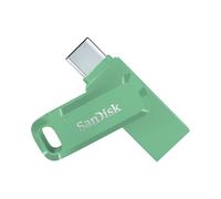 SanDisk Ultra Dual Drive Go USB 64GB Vert, USB Type-A/Type-C 3.2 Gen 1, 150 Mo/s, Format Pivotant, compatible Windows/macOS/Android/iOS