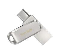 SanDisk Ultra Dual Drive Luxe lecteur USB flash 128 Go USB Type-A / USB Type-C 3.2 Gen 1 (3.1 Gen 1) Acier inoxydable