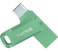 SanDisk Ultra Dual Drive Go, 256 Go Flash Drive, Clé USB C (pour Android Smartphone Stockage, Tablettes, Mac et PC, jusqu'à 400 Mo/s, Connecteurs USB Type-C et Type-A Réversibles) Verte