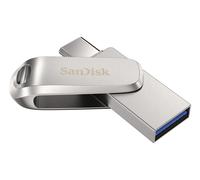 SanDisk 2TB Ultra Dual Drive Luxe USB Type-C - Portable Hard Drive, Silver - SDDDC4-2T00-G46