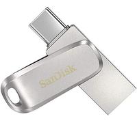 SanDisk Ultra Dual Drive Luxe USB Type-C and Type-A 1TB, up to 150MB/s, USB 3.1 Gen 1, All Metal, 2-in-1 Device